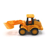 Construction Truck Pull-Back Counter Toy - Mustard, Non-Remote Control, Chase Value, Chase Value