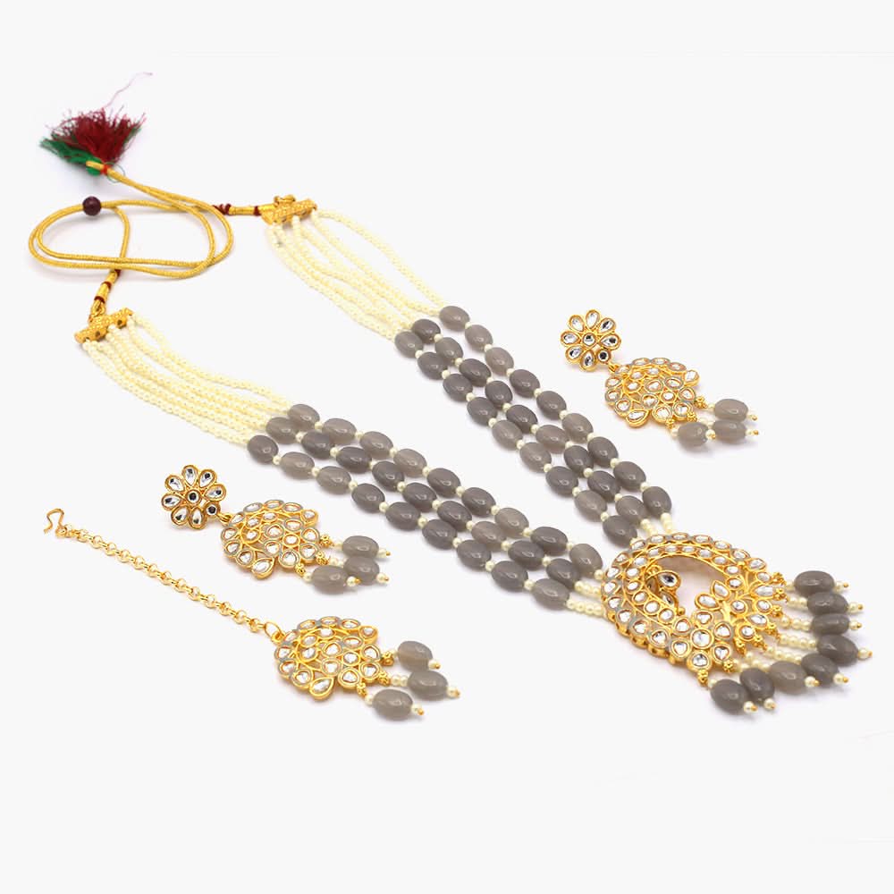 Women's Set - Grey, Women Jewellery Set, Chase Value, Chase Value