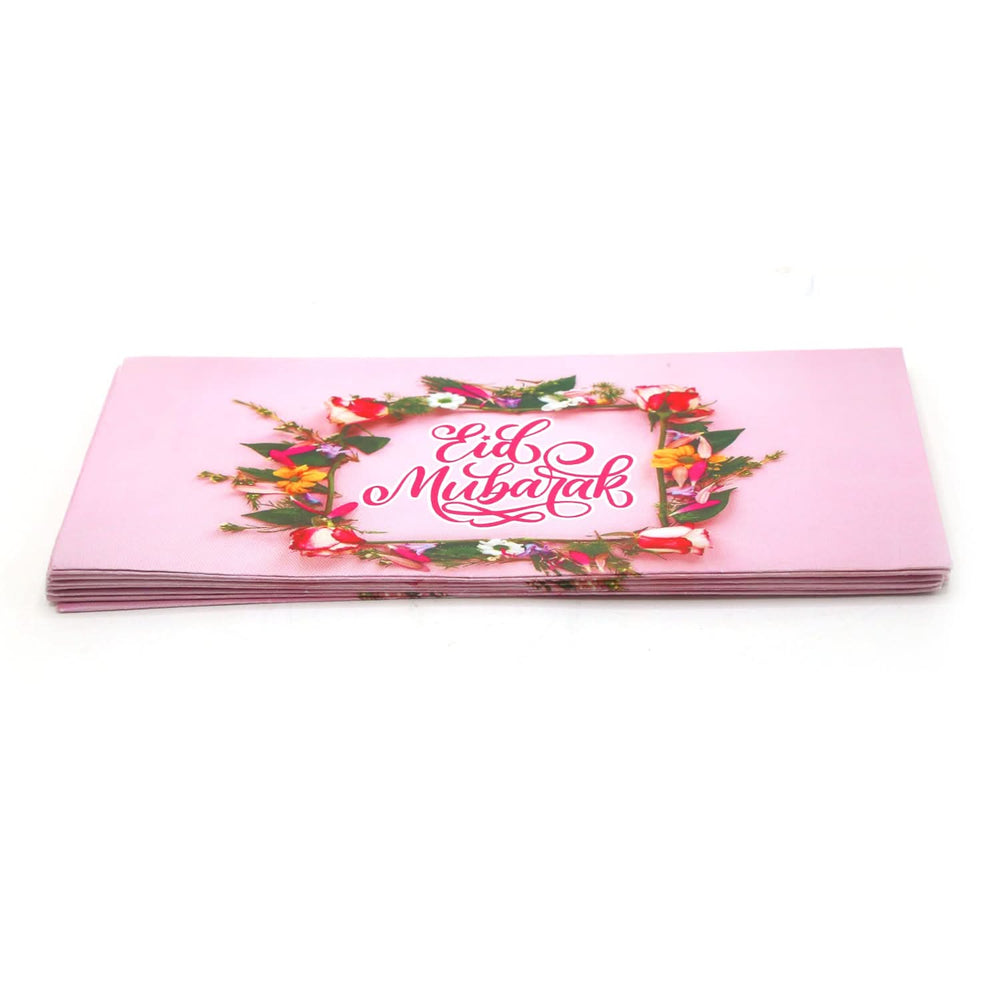 Eidi Envelop Printed 10Pcs - Light Pink, Envelopes, Chase Value, Chase Value