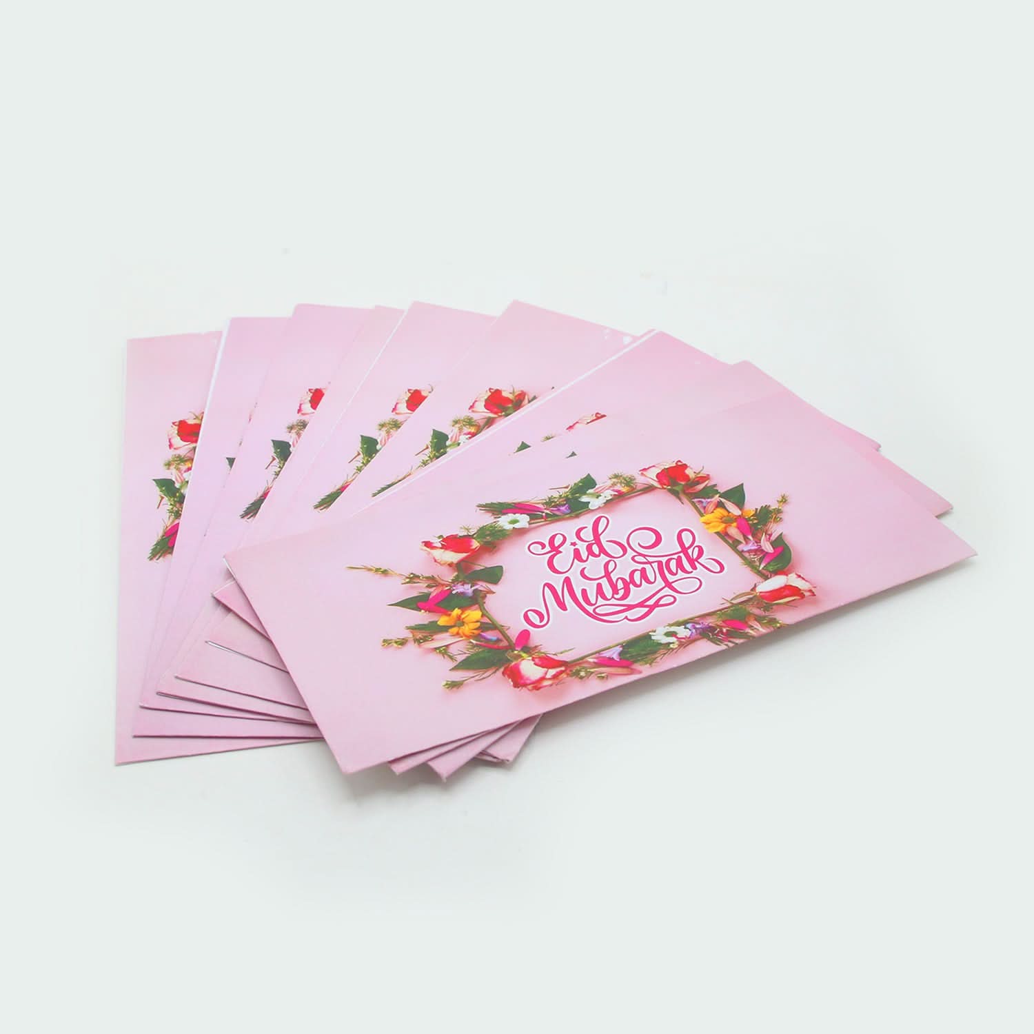 Eidi Envelop Printed 10Pcs - Light Pink, Envelopes, Chase Value, Chase Value