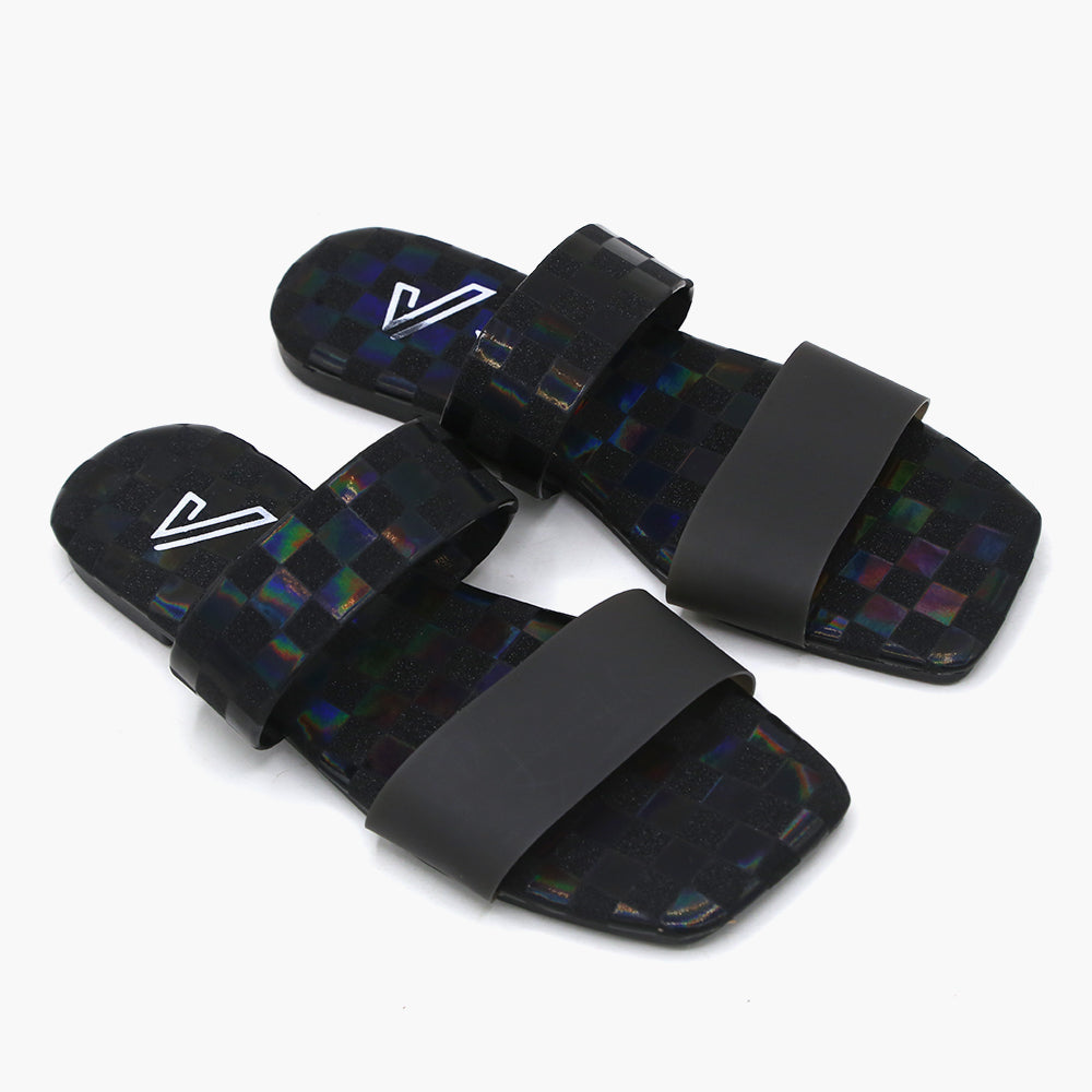 Girls Slipper - Black, Girls Slippers, Chase Value, Chase Value