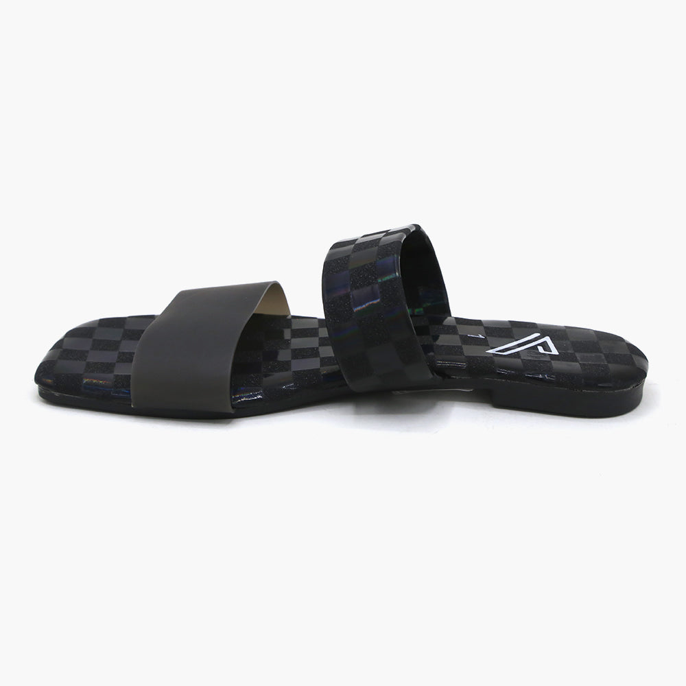 Girls Slipper - Black, Girls Slippers, Chase Value, Chase Value