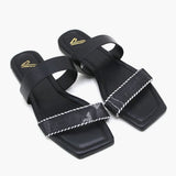 Women's Slipper - Black, Women Slippers, Chase Value, Chase Value