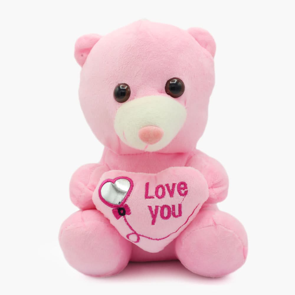 Small Bear 21Cm - Pink, Stuffed Toys, Chase Value, Chase Value
