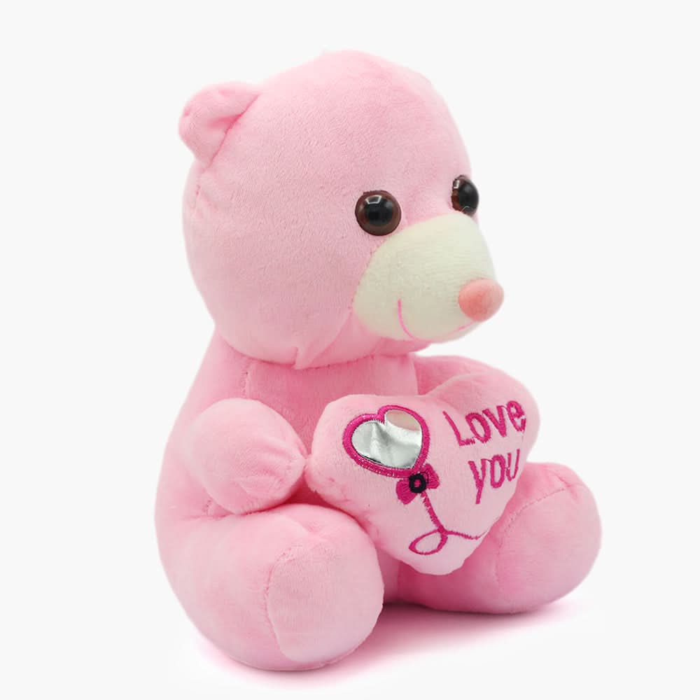 Small Bear 21Cm - Pink, Stuffed Toys, Chase Value, Chase Value