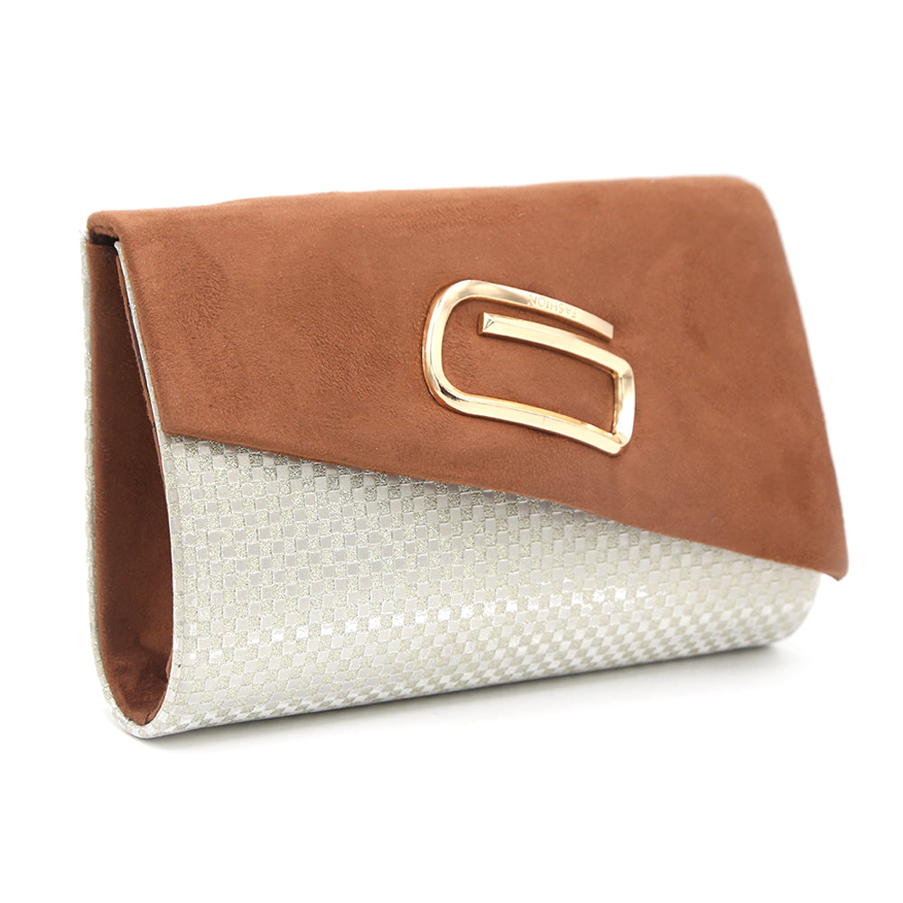 Women's Clutch - Brown, Women Clutches, Chase Value, Chase Value