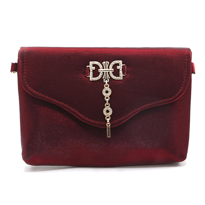 Women's Clutch - Maroon