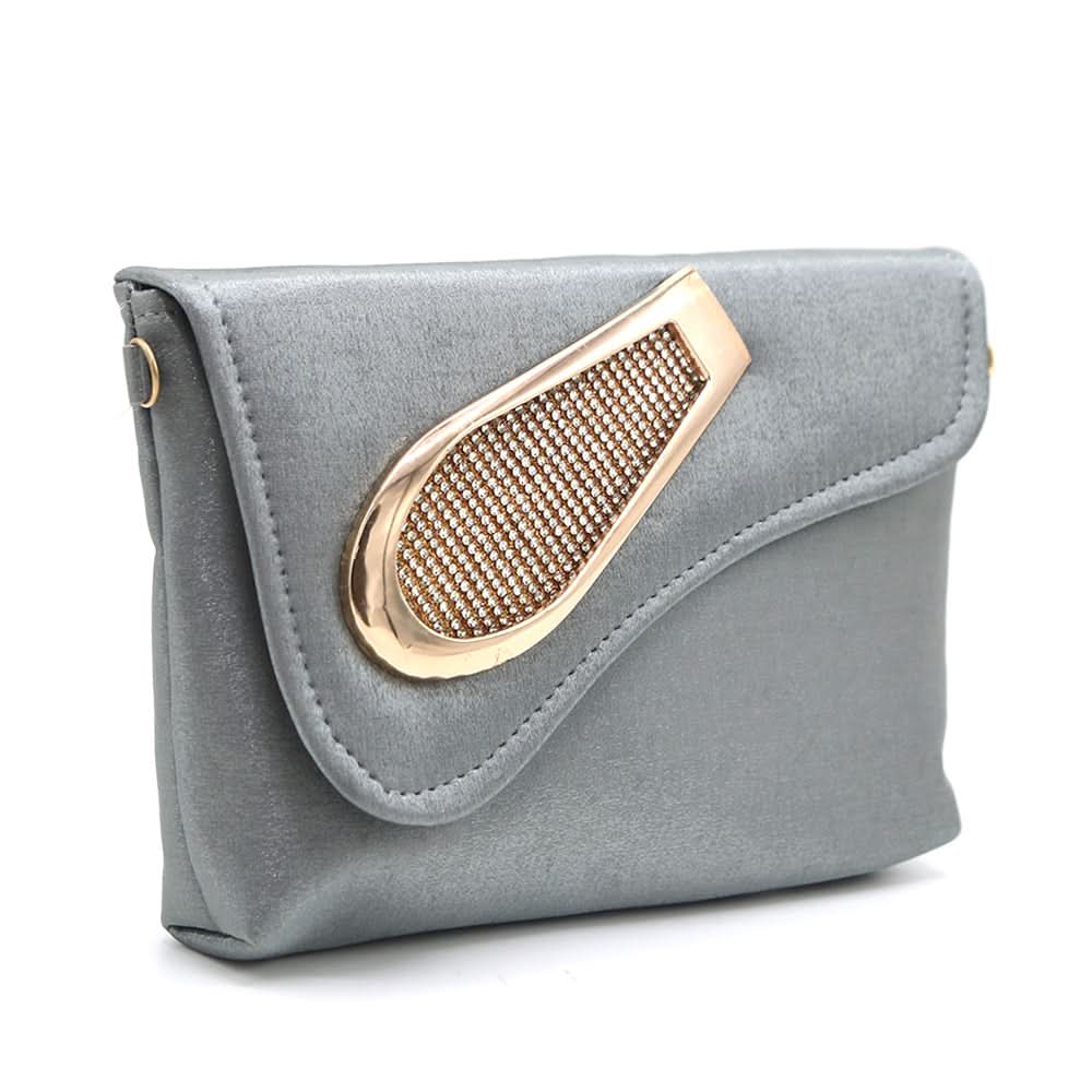 Women's Clutch - Grey, Women Clutches, Chase Value, Chase Value
