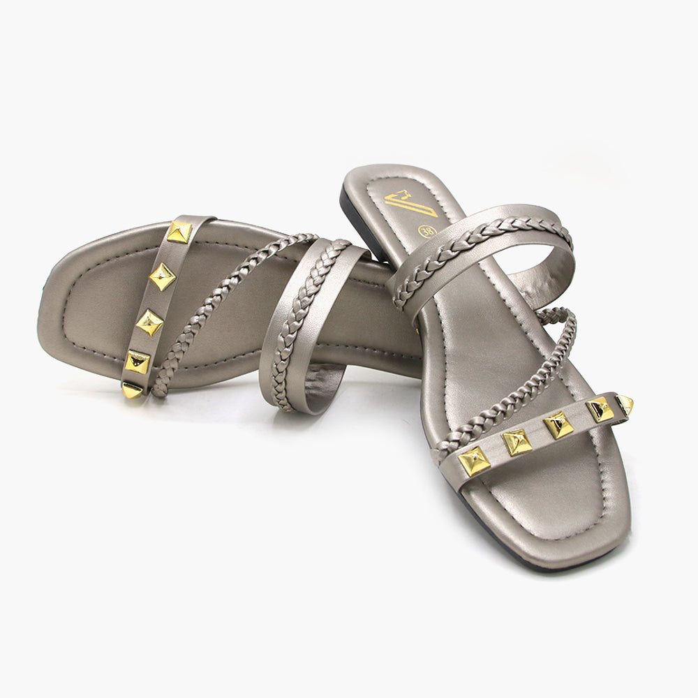 Women's Slipper - Grey, Women Slippers, Chase Value, Chase Value