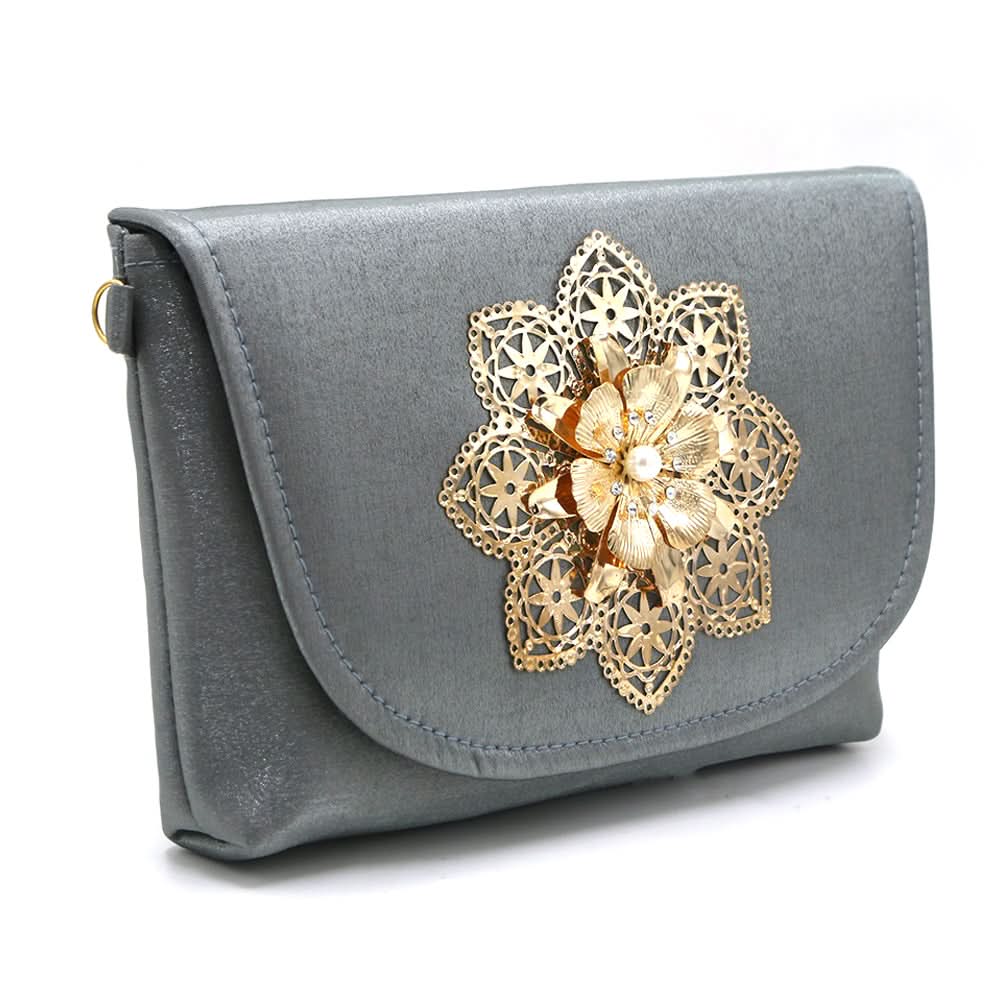 Women's Clutch - Grey, Women Clutches, Chase Value, Chase Value