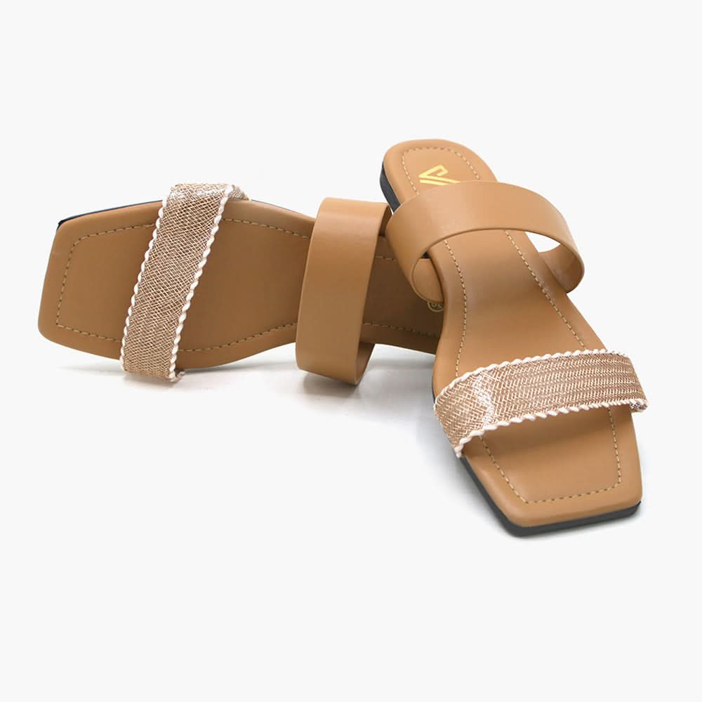 Women's Slipper - Beige, Women Slippers, Chase Value, Chase Value