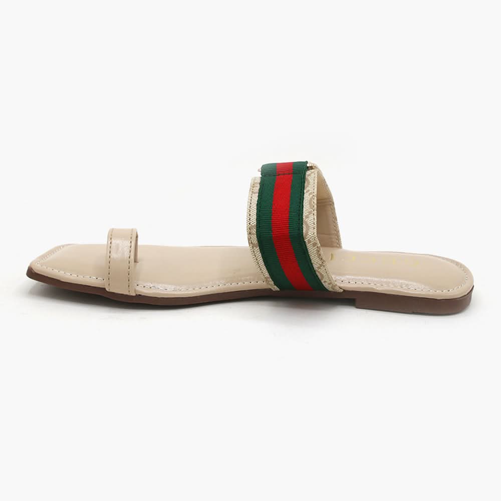 Women's Slipper - Beige, Women Slippers, Chase Value, Chase Value