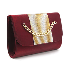 Women's Clutch - Maroon