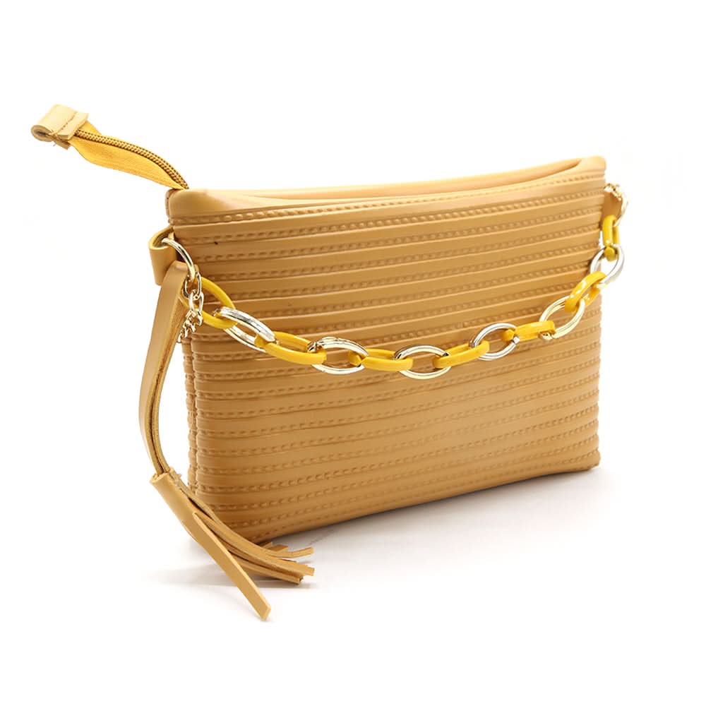 Women's Clutch - Mustard, Women Clutches, Chase Value, Chase Value
