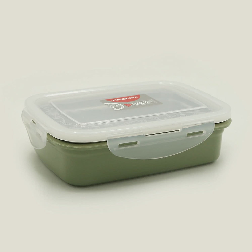 Stainless Steel Lunch Box - Sea Green, Tiffin Boxes & Bottles, Chase Value, Chase Value
