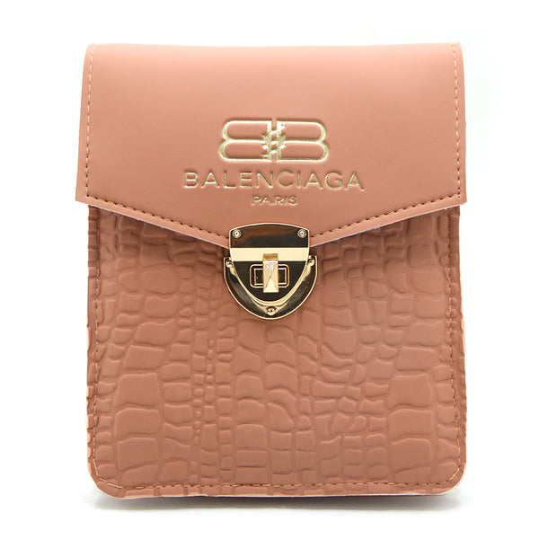 Women's Mobile Pouch - Tea Pink