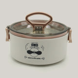 Stainless Steel Lunch Box - Grey, Tiffin Boxes & Bottles, Chase Value, Chase Value