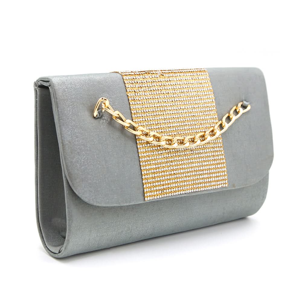 Women's Clutch - Grey, Women Clutches, Chase Value, Chase Value