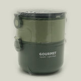 Lunch Box - Green, Tiffin Boxes & Bottles, Chase Value, Chase Value