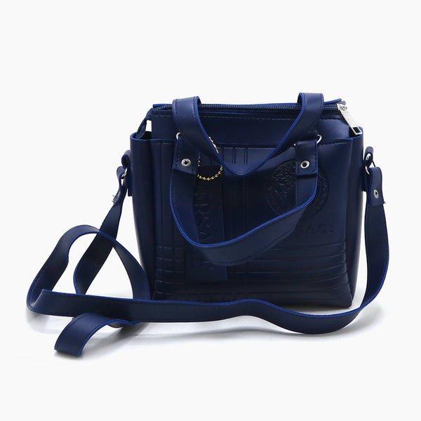 Women's Shoulder Bag - Navy Blue