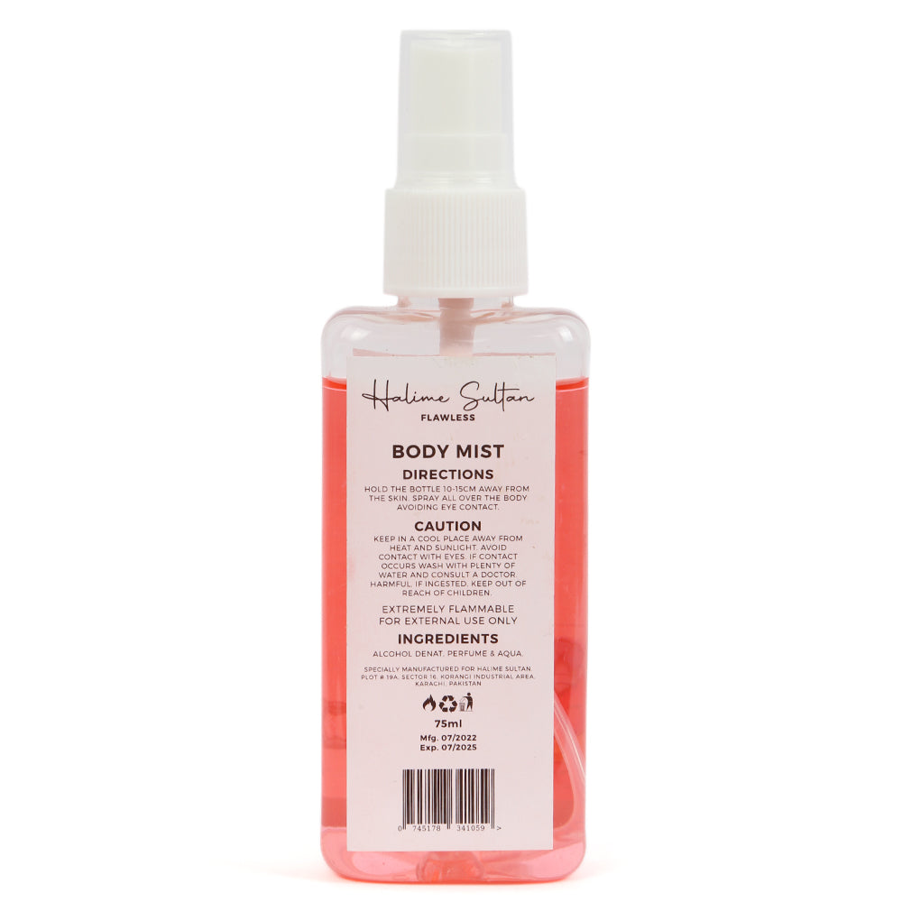 Halime Sultan Body Mist - Flawless 75ml, Beauty & Personal Care, Women Body Spray And Mist, Chase Value, Chase Value