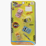Moderen Cars Set Of 4 - Multi Color, Non-Remote Control, Chase Value, Chase Value