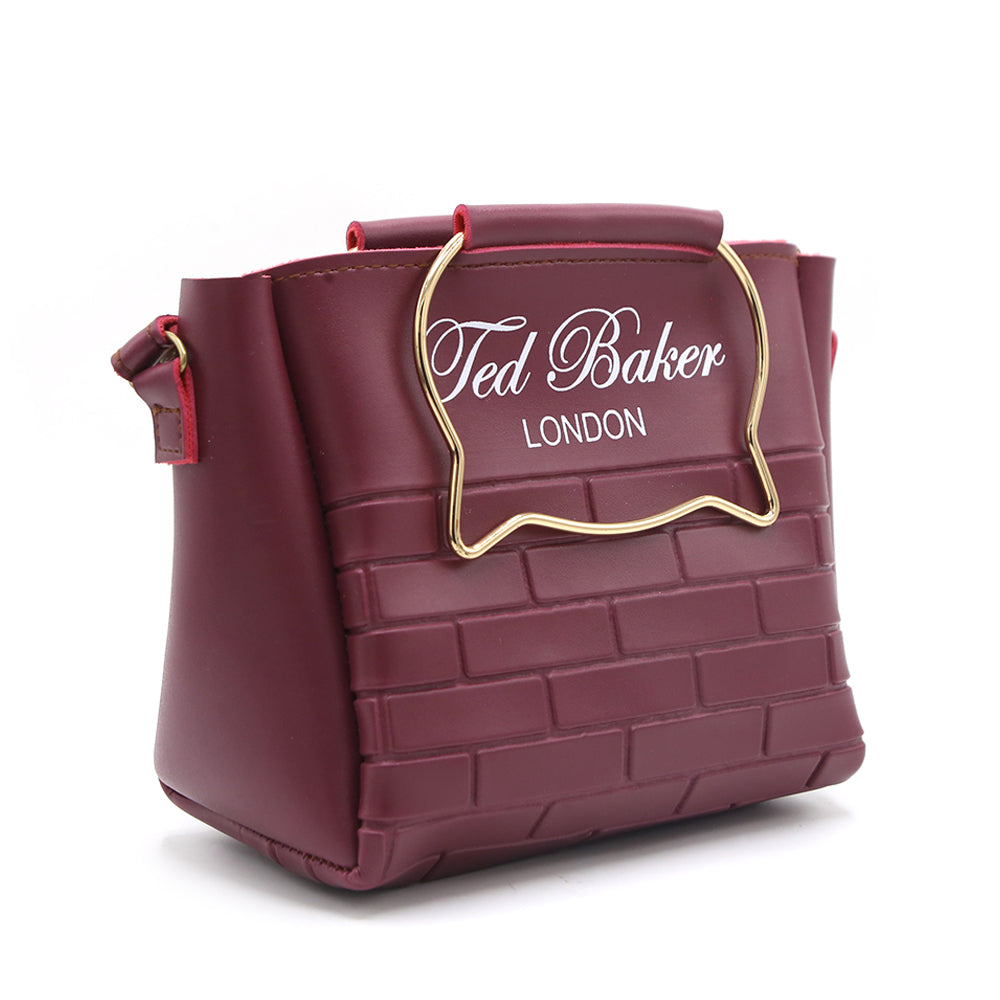 Women's Shoulder Bag - Maroon, Women Bags, Chase Value, Chase Value