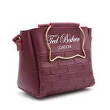 Women's Shoulder Bag - Maroon, Women Bags, Chase Value, Chase Value