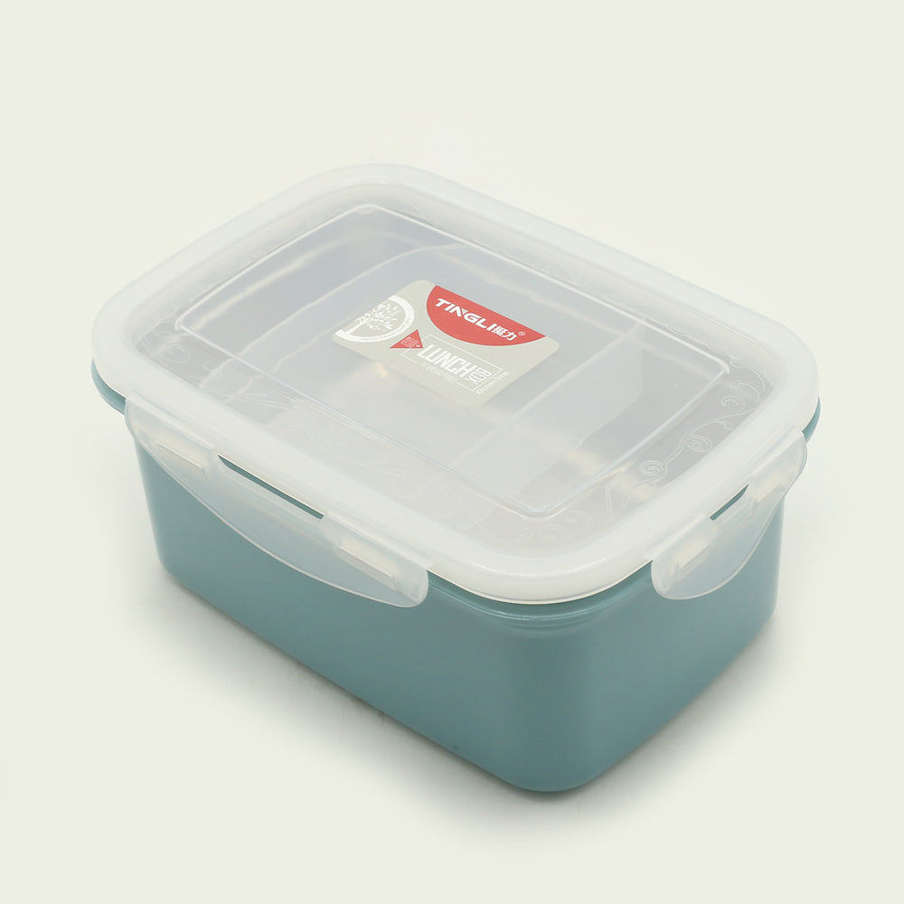 Stainless Steel Lunch Box - Steel Blue, Tiffin Boxes & Bottles, Chase Value, Chase Value