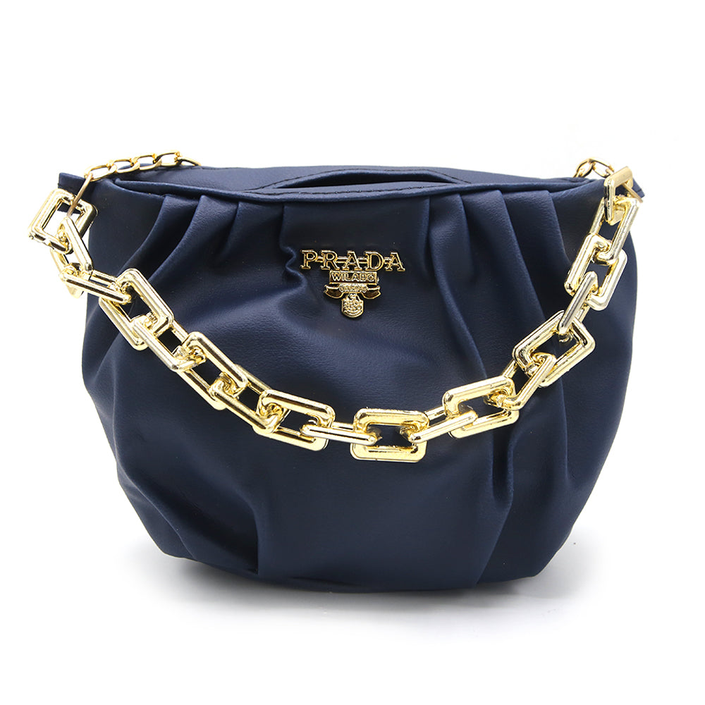 Women's Shoulder Bag - Navy Blue, Women Bags, Chase Value, Chase Value