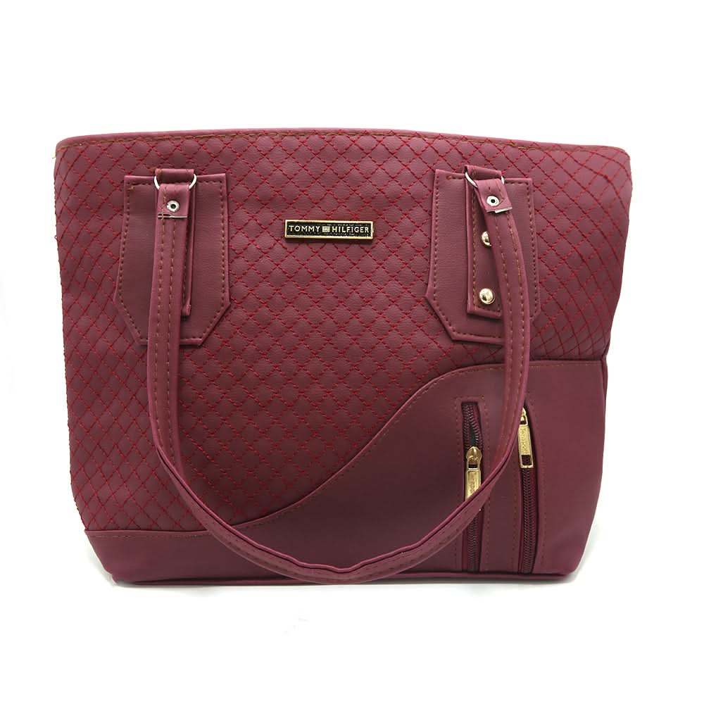 Women's Shoulder Bag - Maroon, Women Bags, Chase Value, Chase Value