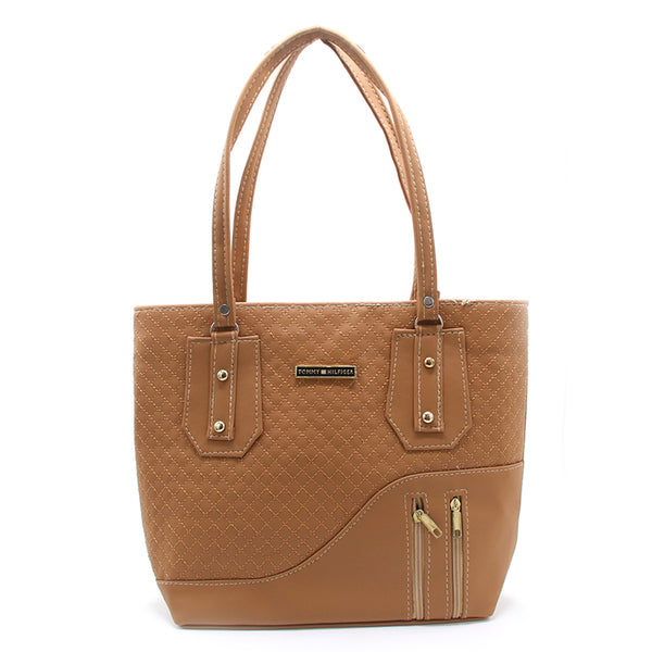 Women's Shoulder Bag - Brown