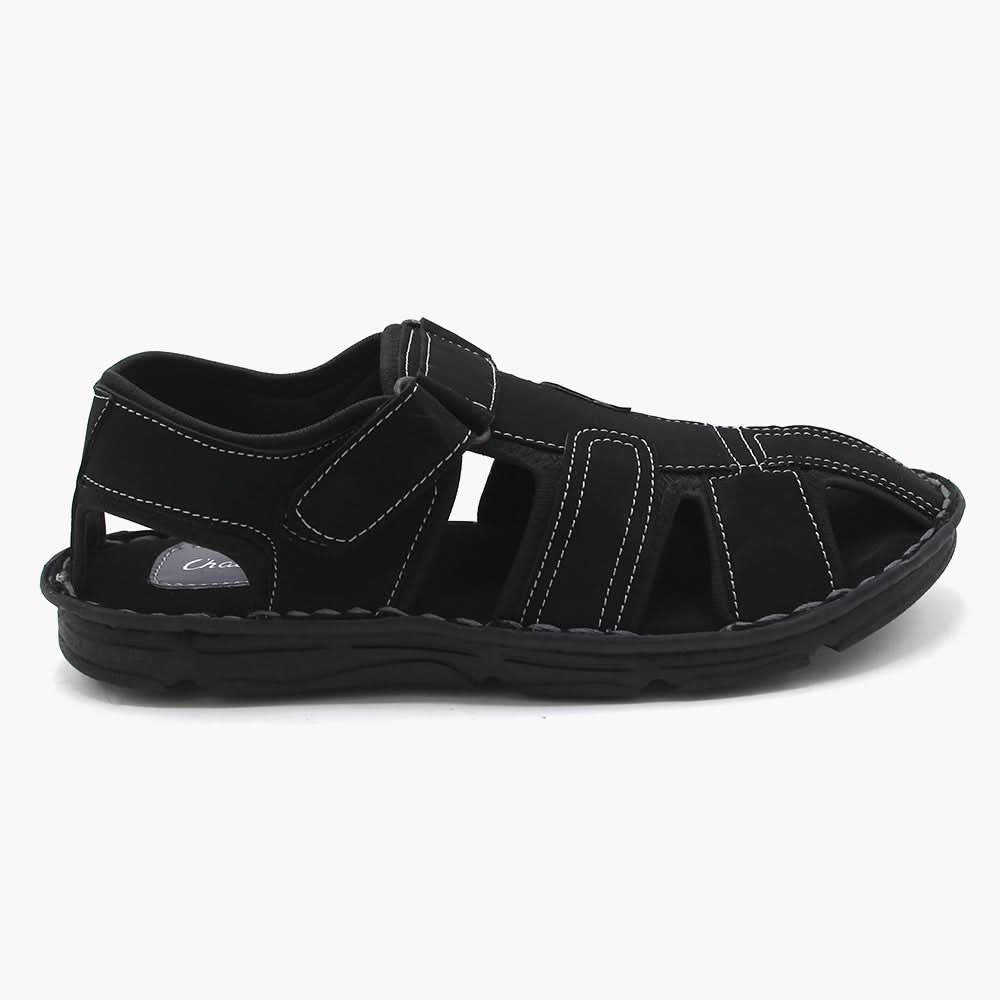Men's Sandal - Black, Men's Sandals, Chase Value, Chase Value
