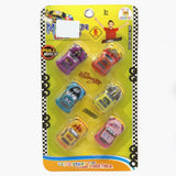 Moderen Cars Set Of 6 - Multi Color, Non-Remote Control, Chase Value, Chase Value