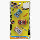Moderen Cars Set Of 3- Multi Color, Non-Remote Control, Chase Value, Chase Value