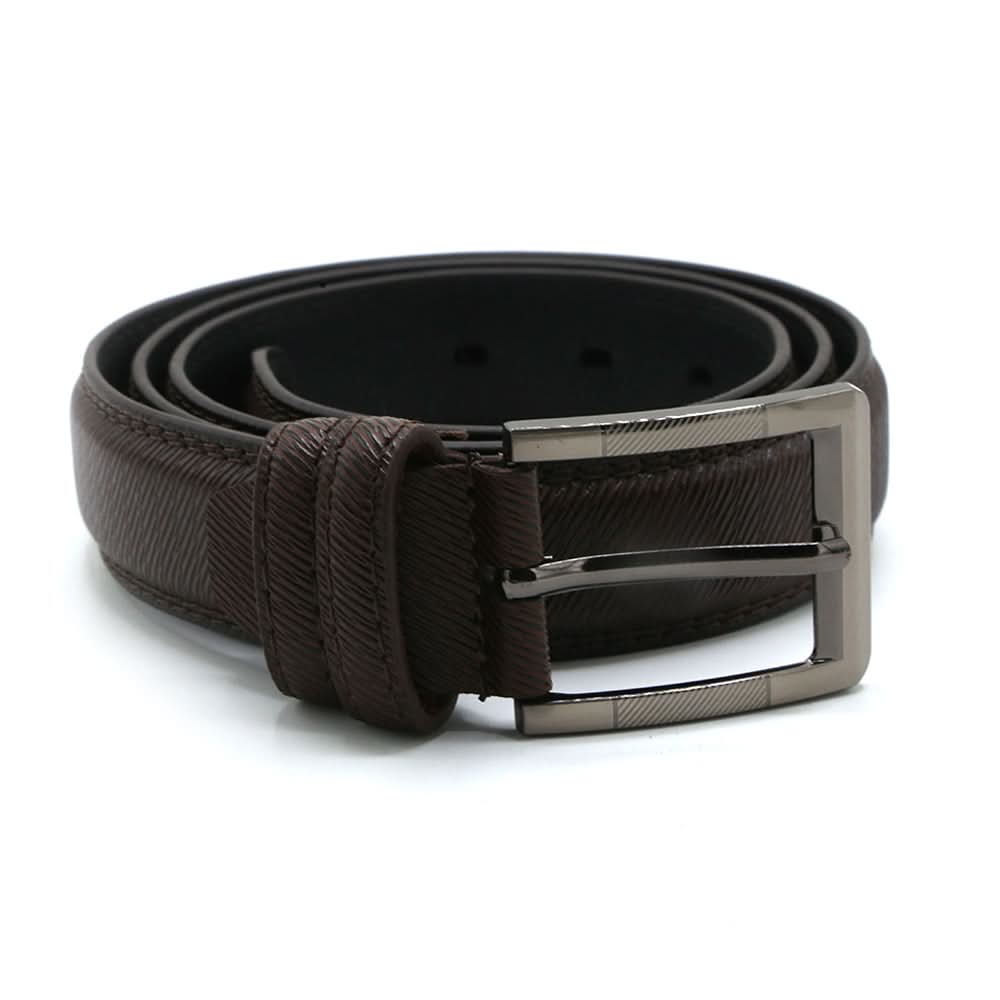 Men's Belt With Pinlock - Brown, Men's Belt, Chase Value, Chase Value