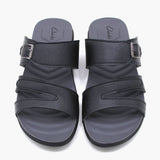 Men's Slipper - Black, Men's Slippers, Chase Value, Chase Value
