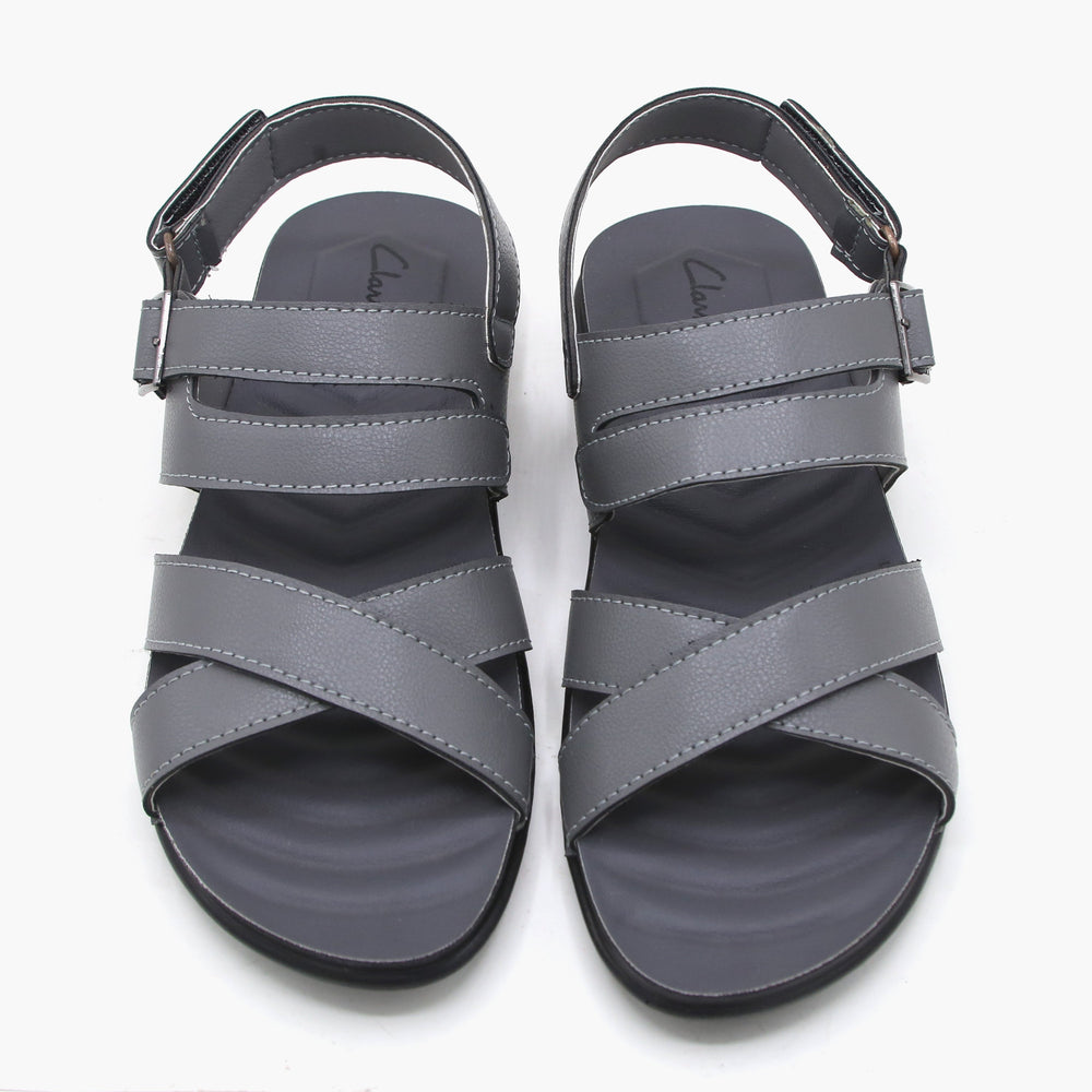 Men's Sandal - Grey, Men's Sandals, Chase Value, Chase Value