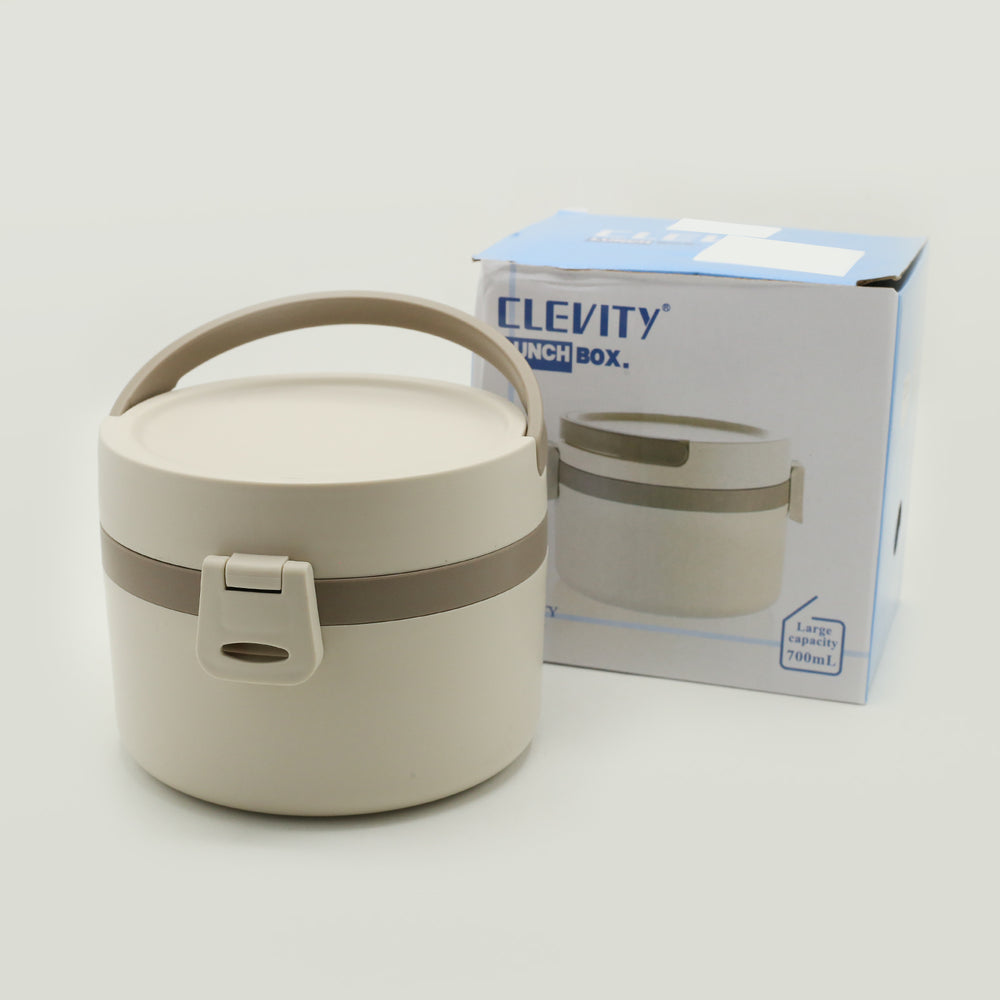 Stainless Steel Clevity Lunch Box - Fawn, Tiffin Boxes & Bottles, Chase Value, Chase Value