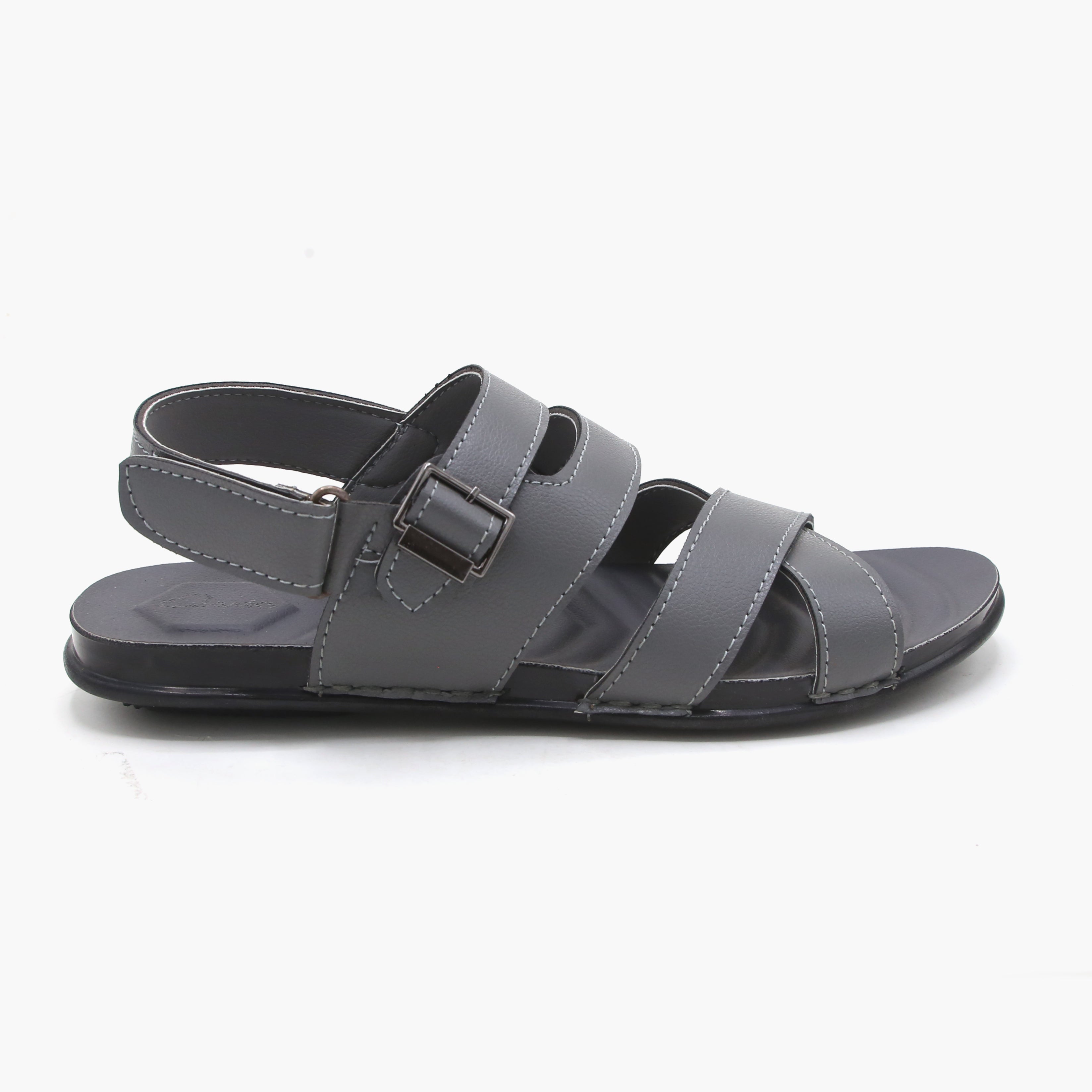 Men's Sandal - Grey, Men's Sandals, Chase Value, Chase Value