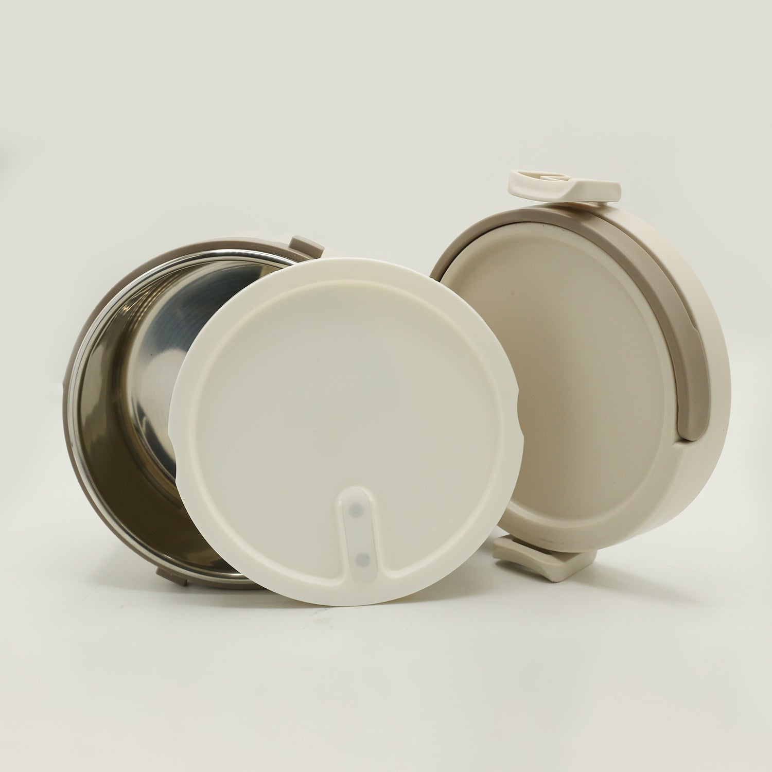 Stainless Steel Clevity Lunch Box - Fawn, Tiffin Boxes & Bottles, Chase Value, Chase Value