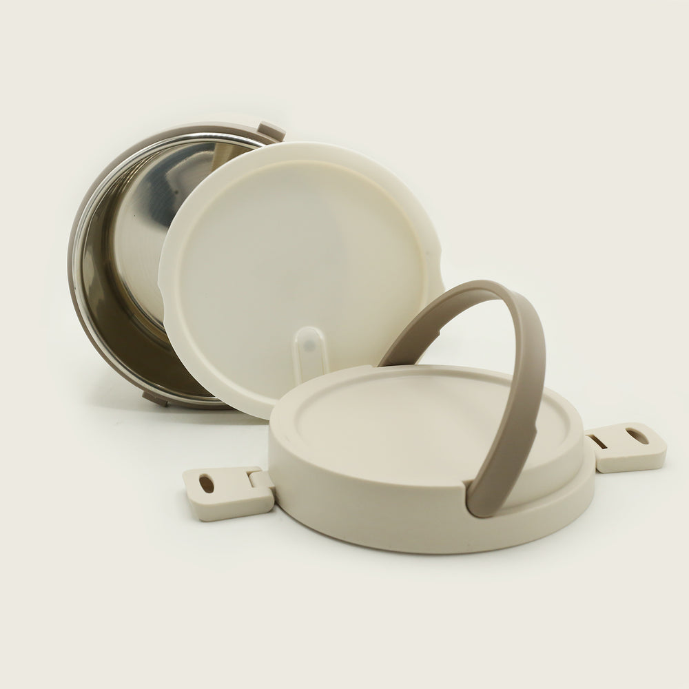 Stainless Steel Clevity Lunch Box - Fawn, Tiffin Boxes & Bottles, Chase Value, Chase Value