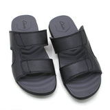Men's Slipper - Black, Men's Slippers, Chase Value, Chase Value