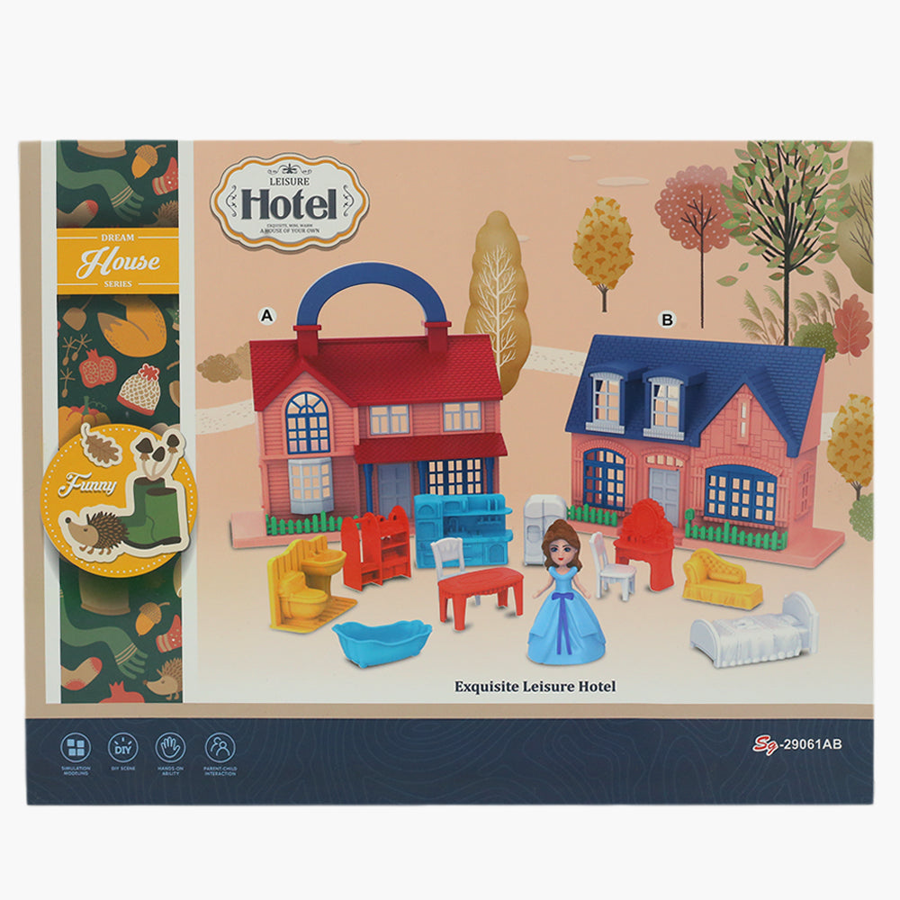 Doll House Leisure Hotel - Multi Color, Dolls & House, Chase Value, Chase Value