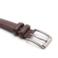 Men's Belt With Pinlock - Brown