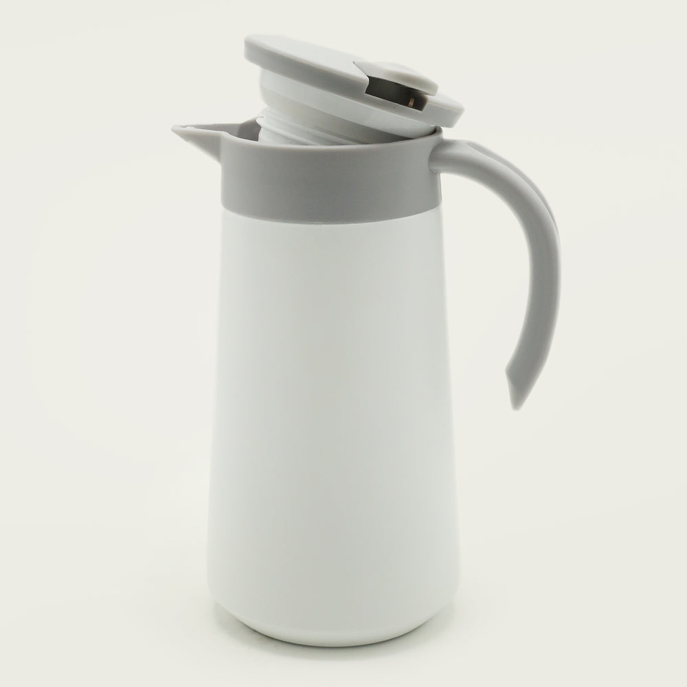 Stainless Steel Vacuum Thermos - 800Ml - Grey & White, Thermos & Mug, Chase Value, Chase Value