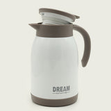 Stainless Steel Vacuum Thermos - 800Ml - Grey & White, Thermos & Mug, Chase Value, Chase Value