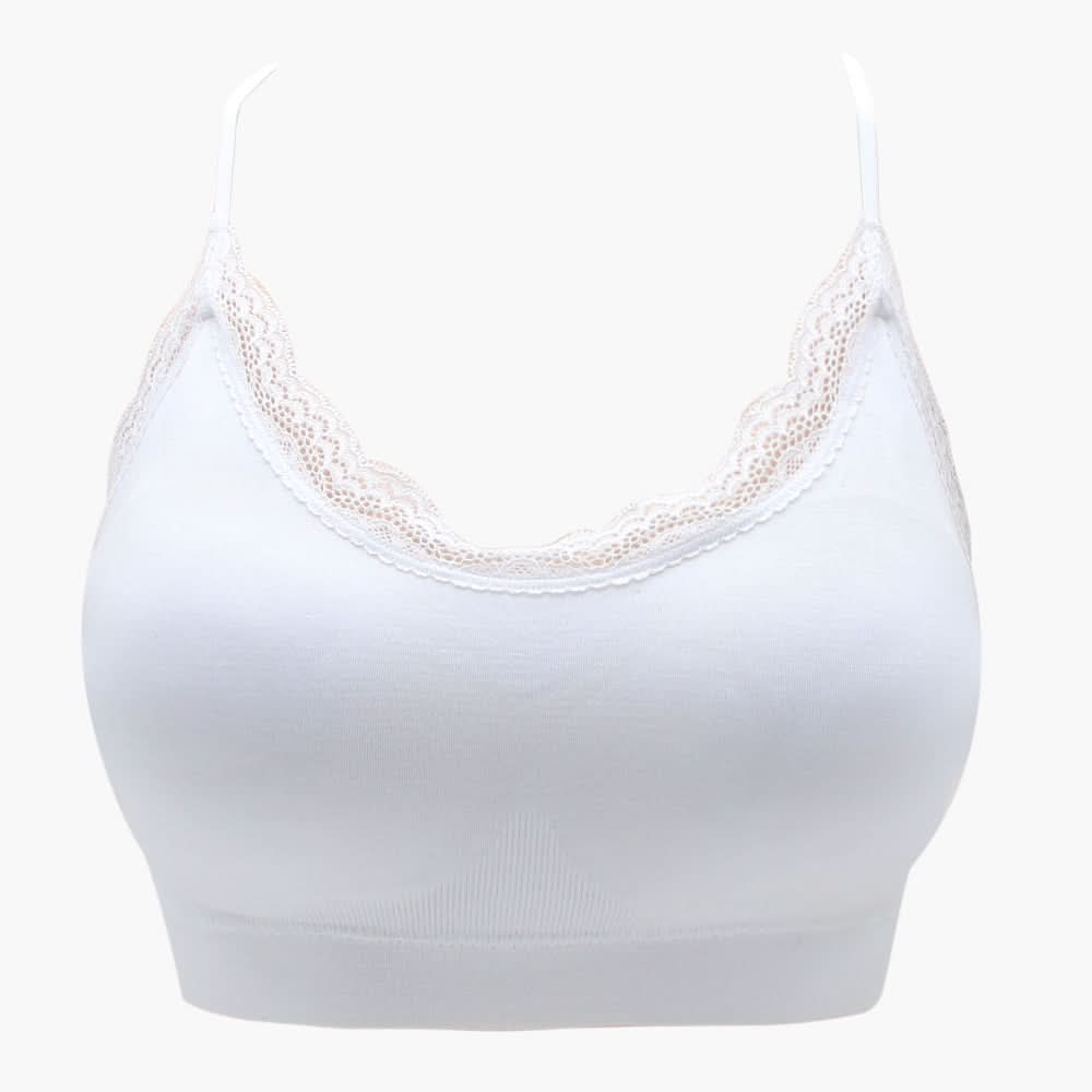 Women's Foam Biddies - White, Women Bras, Chase Value, Chase Value