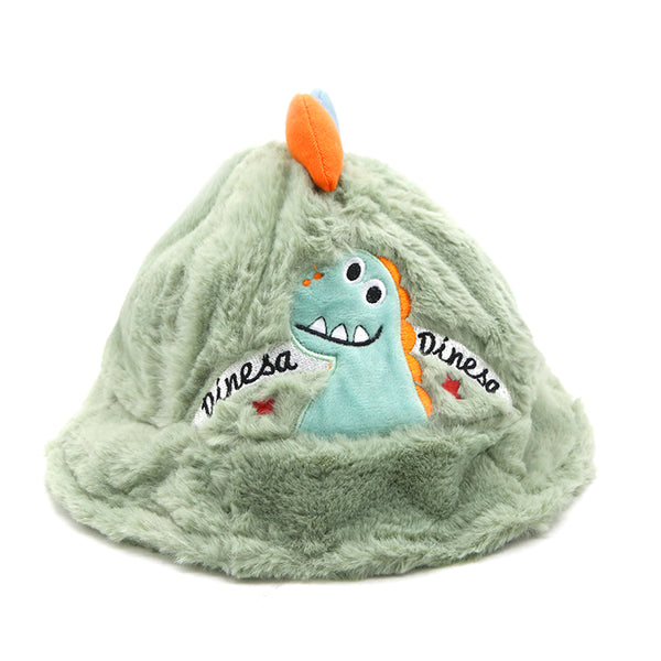 Kids Woolen Cap - Sea Green