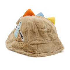 Kids Woolen Cap - Brown